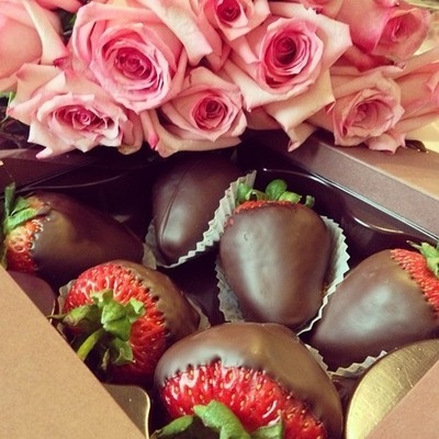Chocolate covered strawberries