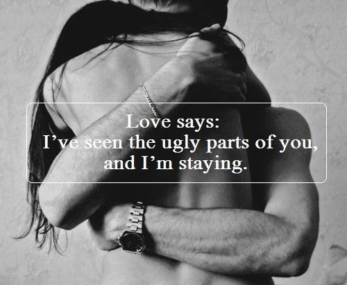 Love says