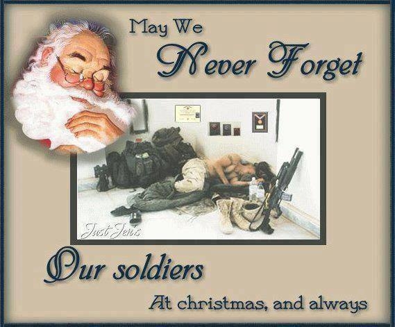 May we never forget our soldiers...