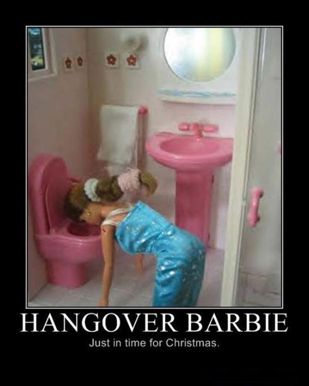 Hangover Barbie Hangover Barbie