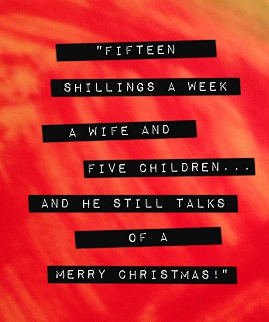 He still talks of a merry christmas He still talks of a merry christmas