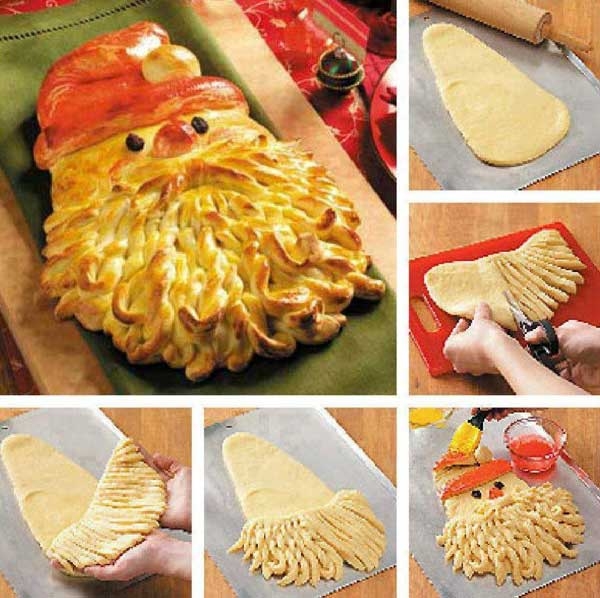 Golden Santa Bread Golden Santa Bread