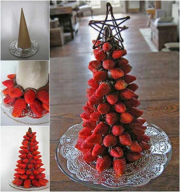 Chocolate Dipped Strawberry Christmas Tree Pictures, Photos, and Images ...