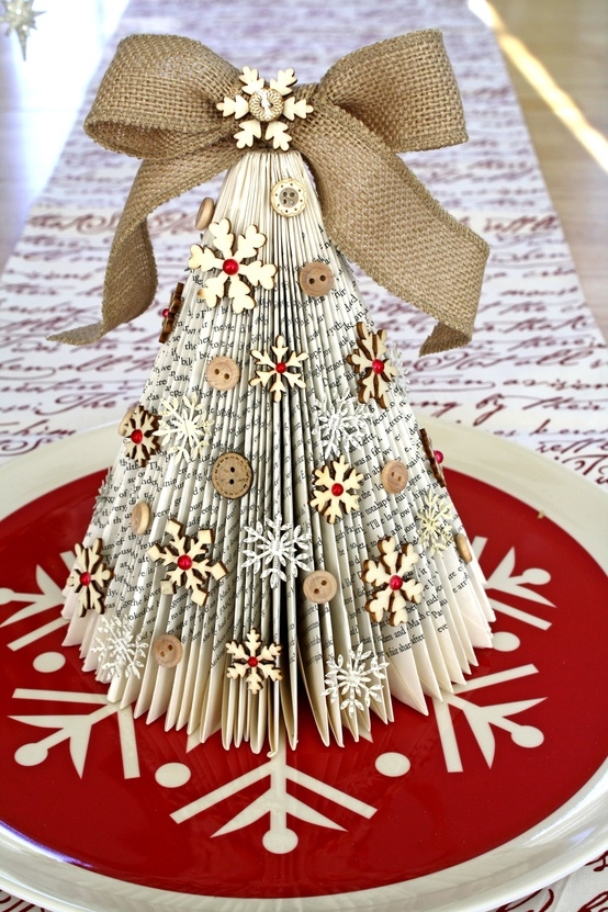 Paper book christmas tree Paper book christmas tree