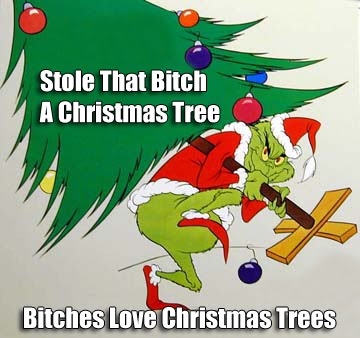 Bitches Love Christmas Trees