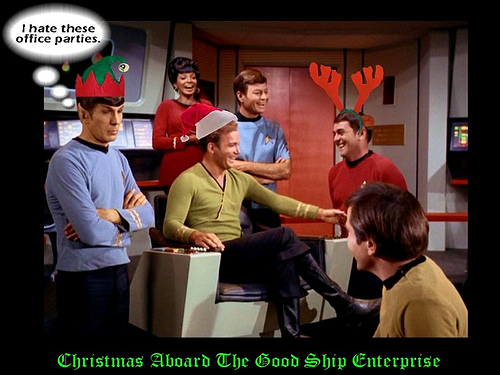 Christmas Aboard The Enterprise
