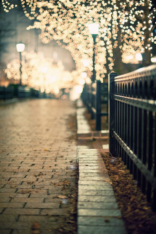 Street of lights Street of lights