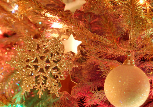 Shimmering snowflake Shimmering snowflake