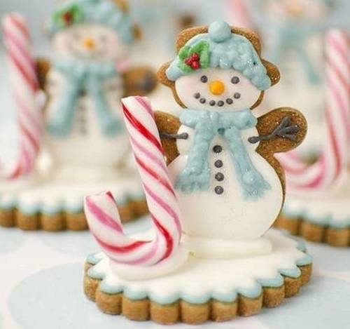 Snowman cookies Snowman cookies