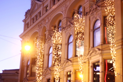 Dangling lights Dangling lights