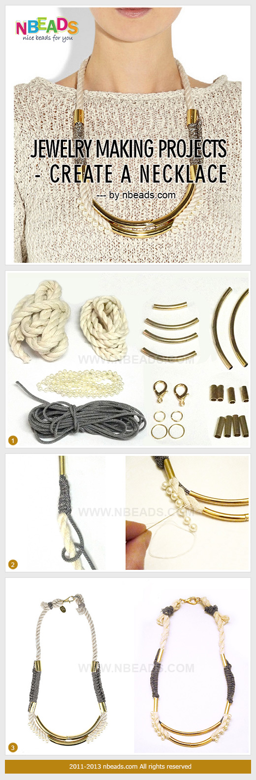 Jewelry Making Projects - Create A Necklace Jewelry Making Projects - Create A Necklace