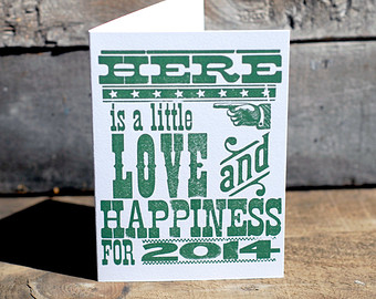 Love and happiness for 2014 Love and happiness for 2014
