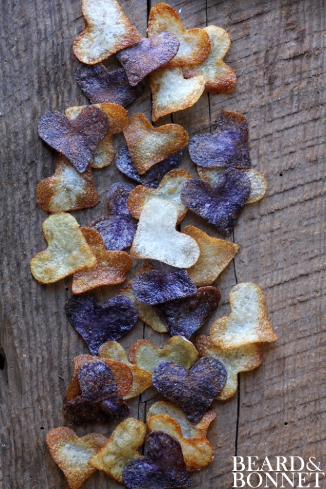 Small batch potato chips