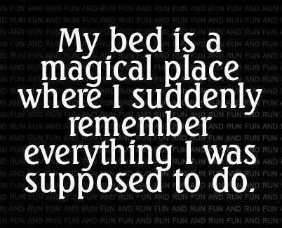 my bed