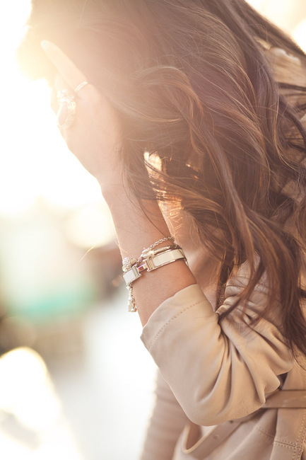 The light in her hair The light in her hair