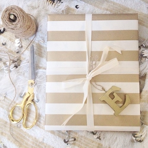 Monogram gift wrap Monogram gift wrap