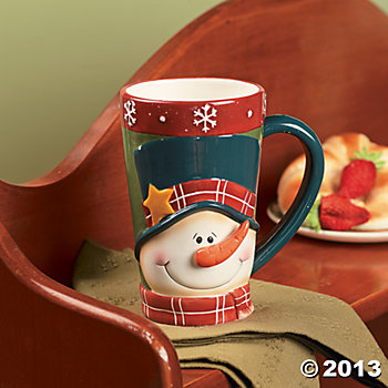 Snowman mug