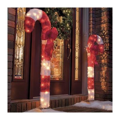 Candy Cane Light Decoration Candy Cane Light Decoration