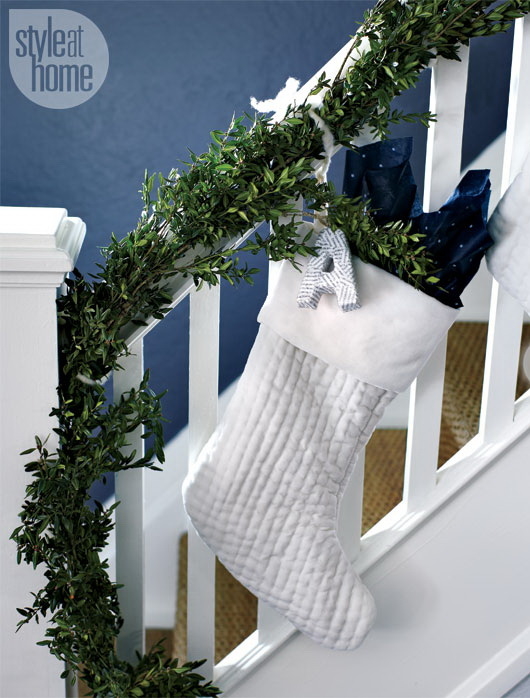 Evergreen stocking