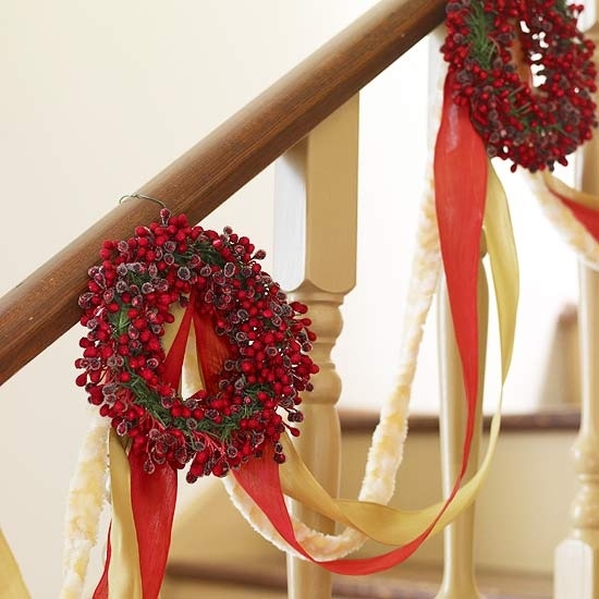 Holly berry wreath