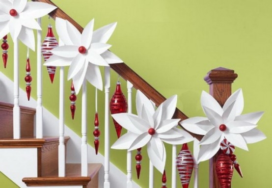 White floral decor White floral decor