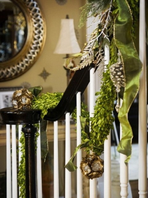 Evergreen and gold