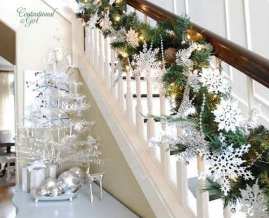 Snowflake garland Snowflake garland