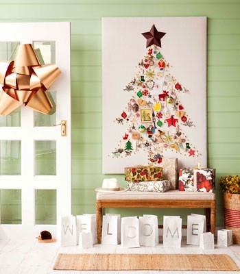 Beautiful alternative christmas tree