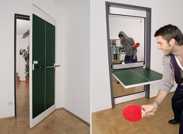 Ping pong door