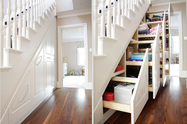 Understairs storage