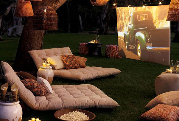 Backyard cinema Backyard cinema