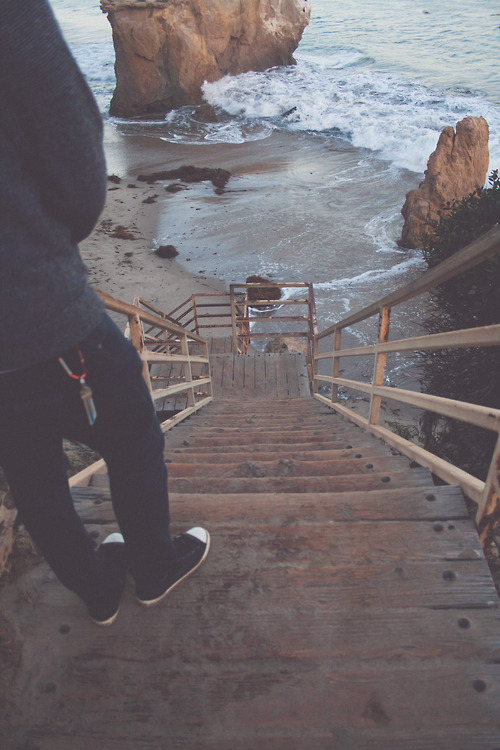 Beach stairway Beach stairway