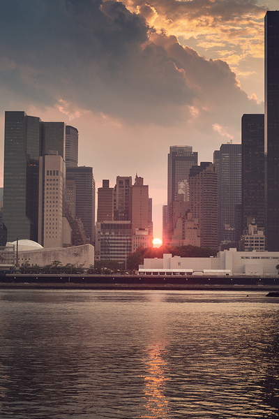 NY sunset