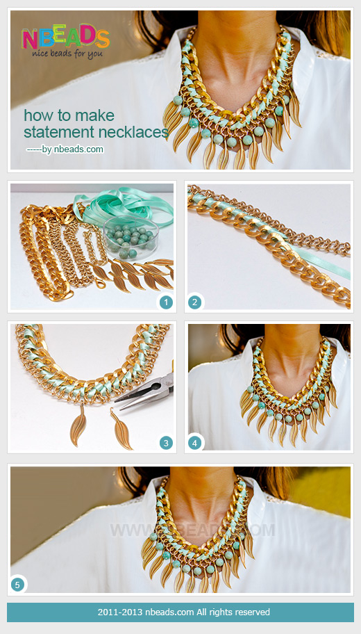 How to Make Statement Necklaces