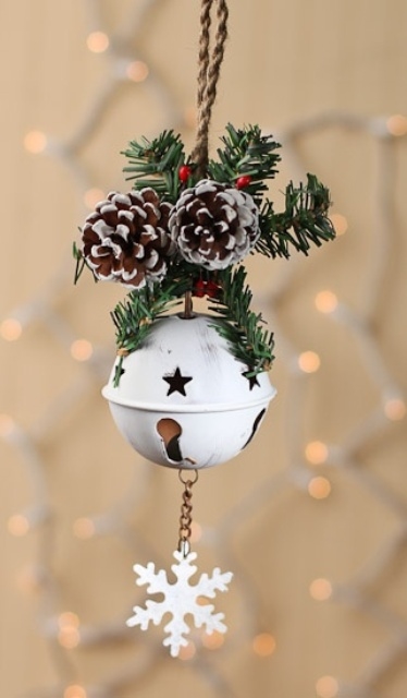 Pinecone and jingle bells Pinecone and jingle bells