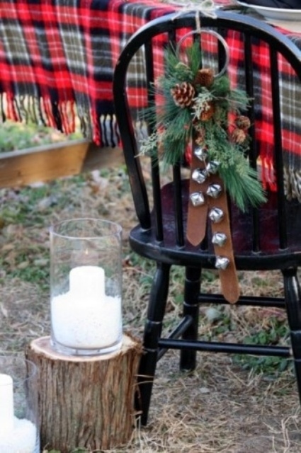 Jingle bell chair decor