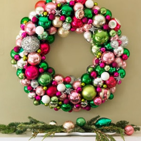Bauble wreath Bauble wreath