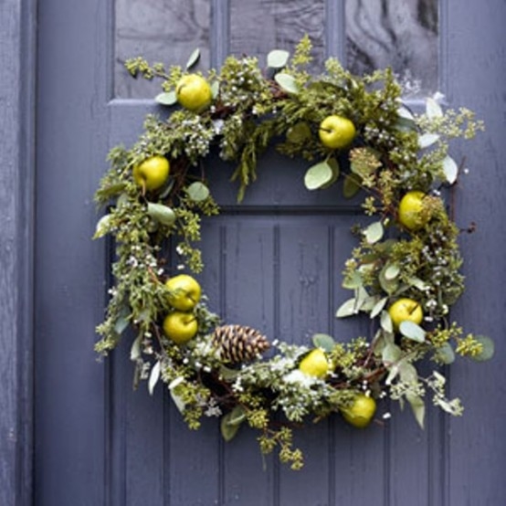 Apple wreath Apple wreath
