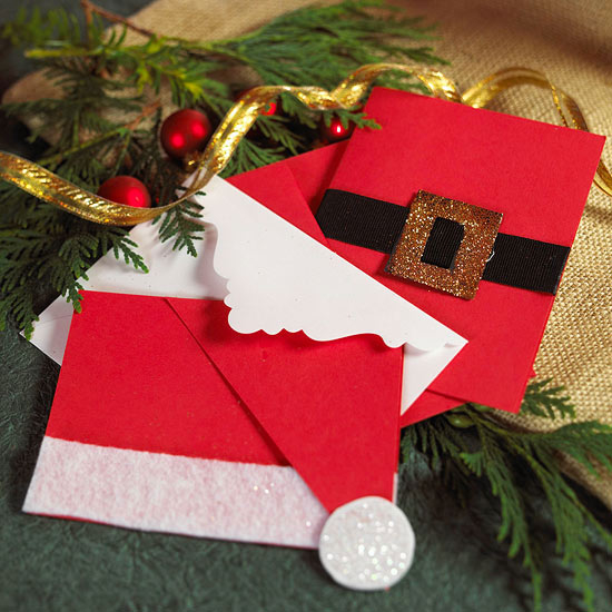 Santa inspired christmas cards Santa inspired christmas cards