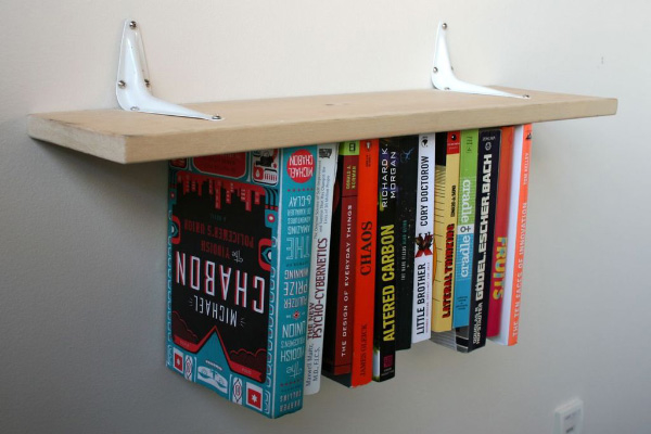 Inverted bookshelf Inverted bookshelf