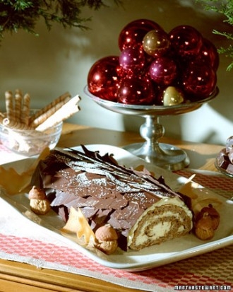 Walnut orange buche de noel Walnut orange buche de noel