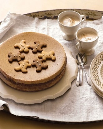 Gingerbread cheesecake