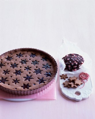 Gingerbread linzertorte