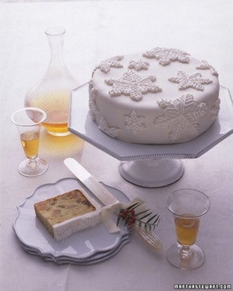 Snowcapped fruitcake Snowcapped fruitcake