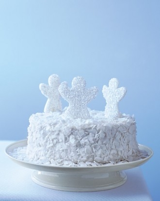 Coconut angel food cake