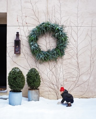 Icicle wreath
