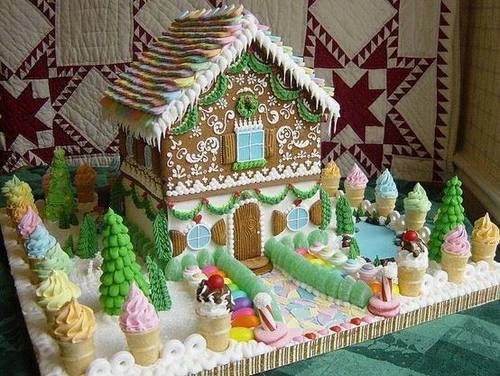 Gingerbread town