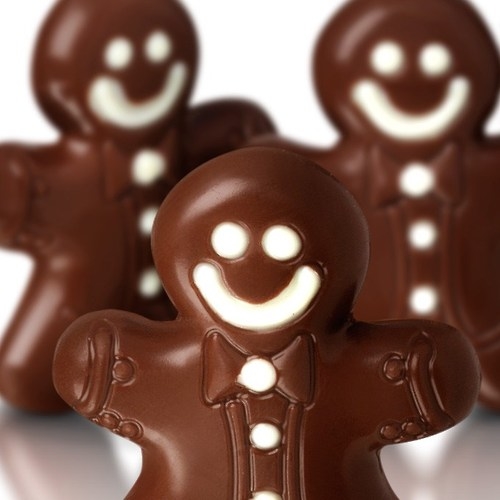 Chocolate gingerbread men Chocolate gingerbread men