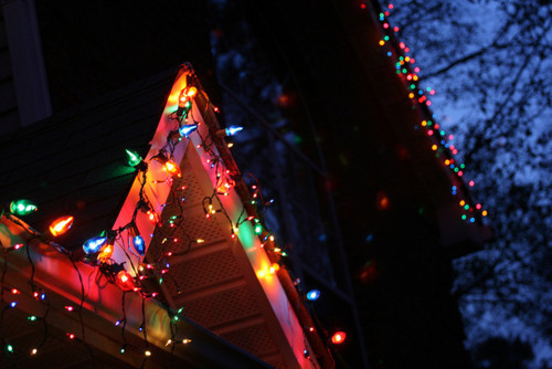 Christmas exterior lights
