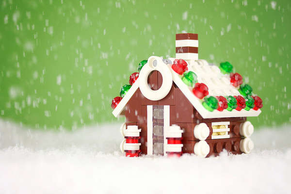 Lego hacking holiday decor